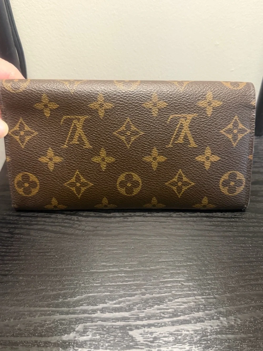 Louis Vuitton Emily Wallet Monogram Canvas Red Interior Long Wallet Authentic - Picture 7 of 15